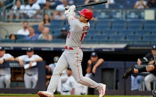 【MLB】大谷翔平、弾丸26号を世界的サッカー選手も目撃　豪華客席に米驚き「この写真笑える」【NYの衝撃】