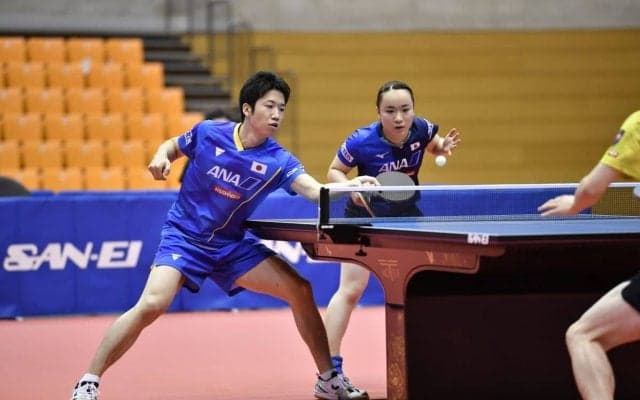 水谷/伊藤、男子ペアに敗戦も「できることを広げていきたい」＜卓球・ドリームマッチ＞