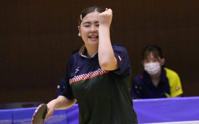 公立大・高知工科大、前回のベスト8校に勝利し16強入り＜卓球・インカレ女子1回戦＞