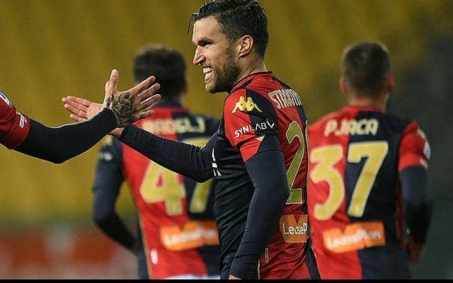 カリアリがストロートマンをレンタルで獲得!　昨季はジェノアで半年プレー