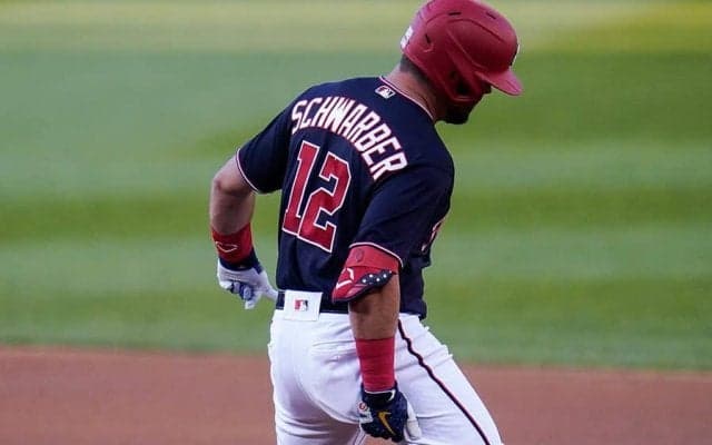 【MLB】ナ・リーグ月間MVPのシュワーバーがIL入り　驚異の18戦16発も悪夢