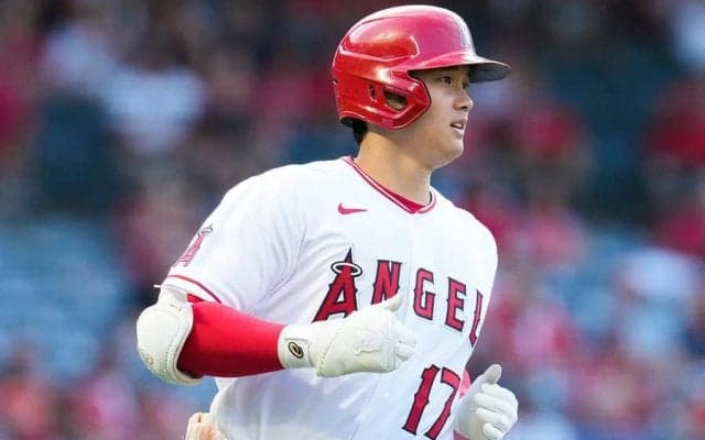 【MLB】大谷翔平、第1打席は四球で2点先制劇を演出　松井秀喜に並ぶ日本人最多31号に期待