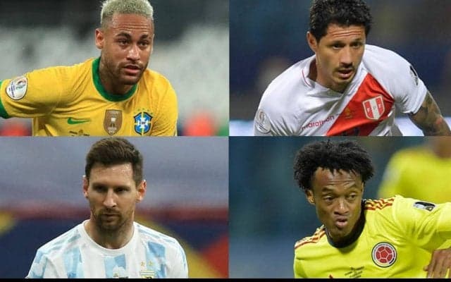 コパ・アメリカ4強進出国が出揃う！　ブラジルvsペルー、アルゼンチンvsコロンビアに