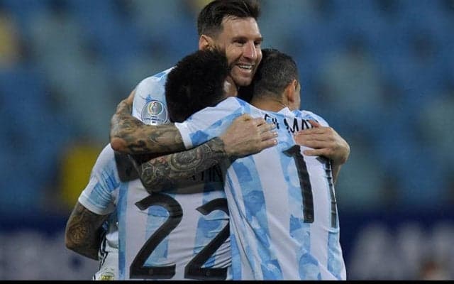 アルゼンチンがメッシ1G2Aでベスト4！ コロンビアはウルグアイとのPK戦制す《コパ・アメリカ2021》