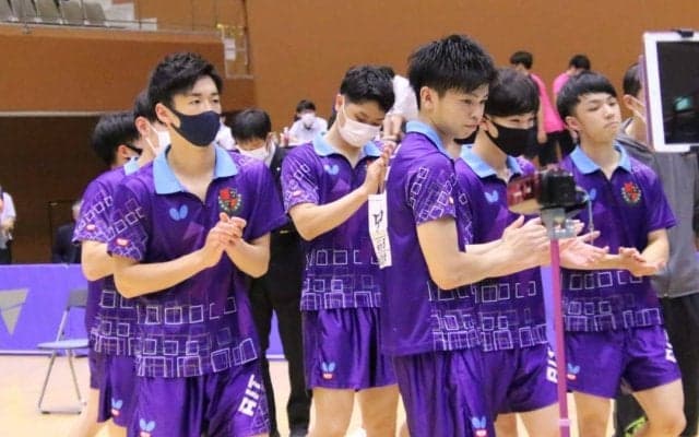 愛知工業大が連覇に向け決勝進出　明治大と対戦へ＜卓球・インカレ男子準決勝＞