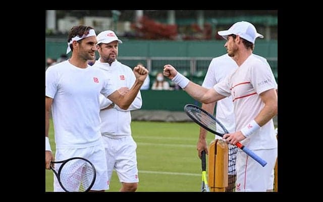 フェデラー、マレーを称賛