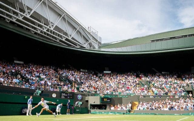 ウィンブルドン、7月6日の女子シングルス準々決勝から収容人数100%で催行[ウィンブルドン]