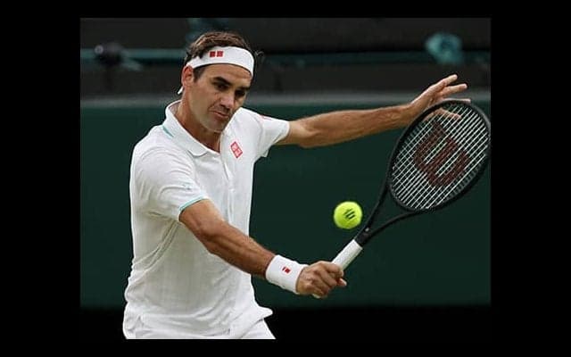 フェデラー快勝、18度目8強へ