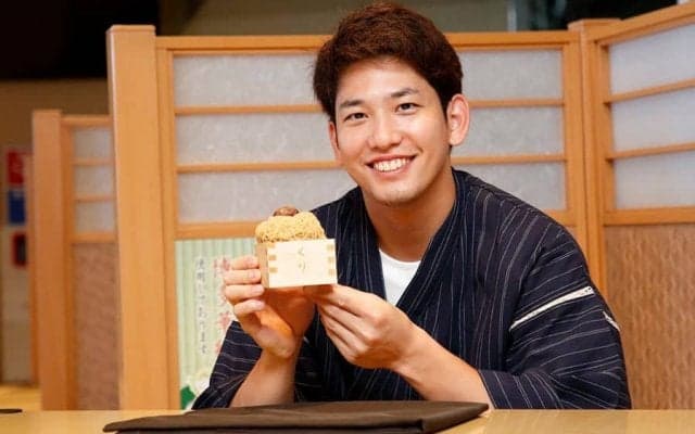 ソフトバンクが「栗原選手のモンブラン」を発売　福岡の人気ソフトクリーム店とコラボ