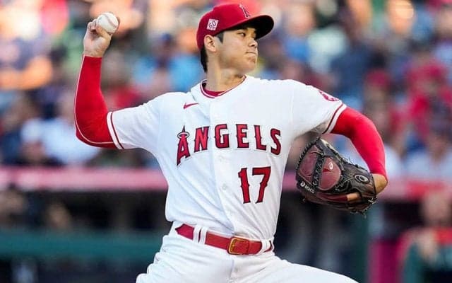 【MLB】大谷翔平、5回1失点好投で日米通算50勝目の権利　打っては自ら援護の同点二塁打
