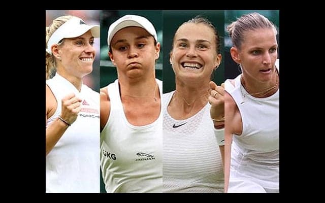 3名の世界1位経験者が4強入り