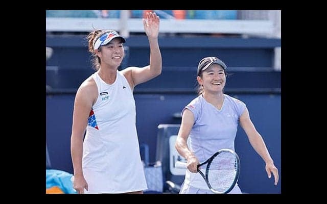  青山/柴原 ペアで四大大会初4強 