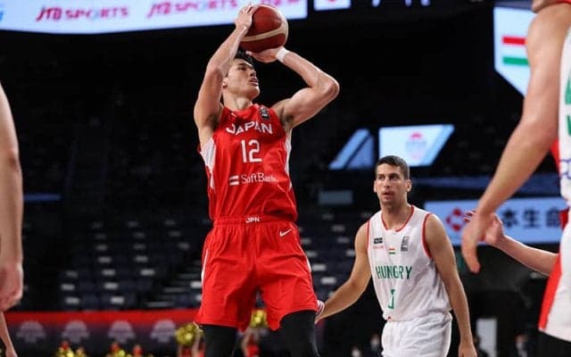 日本代表がハンガリーに完勝…キャプテン渡邊雄太が25得点と躍動