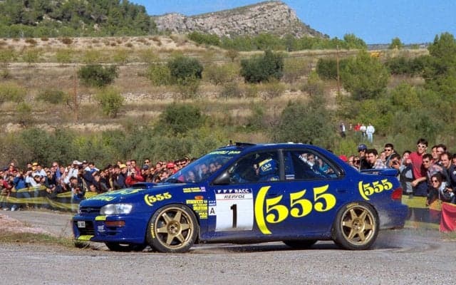 ジミー・マクレー、グッドウッドで故コリンのインプレッサをドライブ