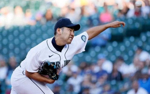 【MLB】菊池雄星、自己最多7勝目ならず　序盤が乱調、5回8安打5失点で降板