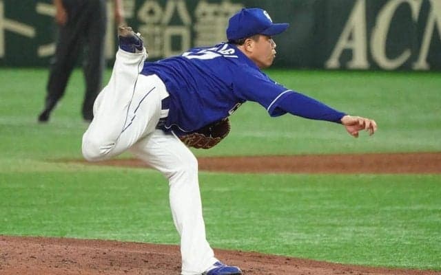 中日・柳、引退発表の大先輩・松坂に恩返しの7勝目　巨人に8回8K無失点の快投