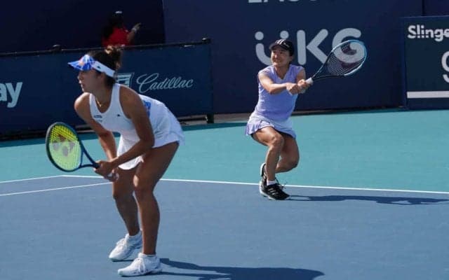 【速報】青山／柴原ペアが第1セットを落とす。ウィンブルドン女子ダブルス準決勝