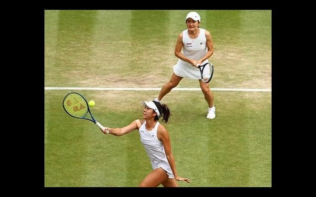 青山/ 柴原 初決勝の快挙ならず