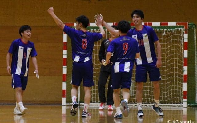 【ハンドボール部男子】２７−２６で関大に１７年秋ぶりの白星を挙げた！