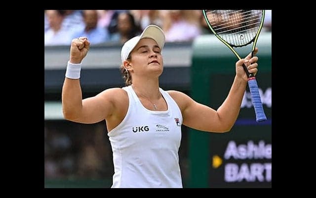  バーティ ウィンブルドン初V 