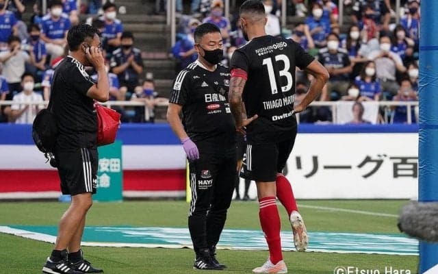 【J1分析】横浜FMチアゴ・マルチンスの「脳天直撃」の衝撃と復活【横浜FMー福岡】　原悦生PHOTOギャラリー「サッカー遠近」