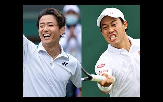 西岡55位、錦織67位に