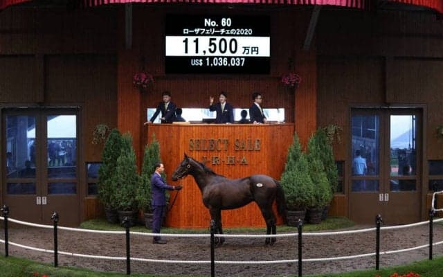 【セレクトセール2021】ローザフェリーチェの2020が1億500万円