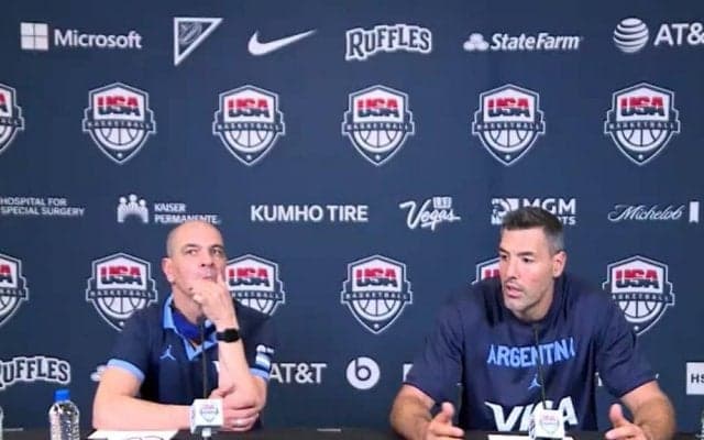 男子バスケ、日本代表と同組アルゼンチン代表が黒星