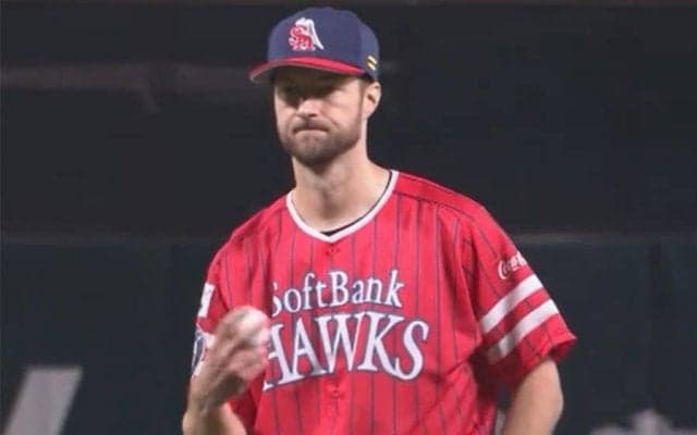 鷹・レイが楽天相手に8回2死まで“ノーノー”も　プロ野球史上94度目の快挙ならず