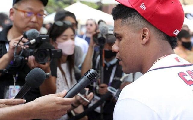 【MLB】大谷翔平との「楽しい時間になる」　HR競争初戦の相手ソトが絶賛「グレートな打者」