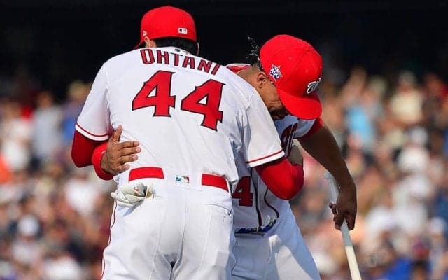 【MLB】大谷翔平、初のHR競争は再延長の激闘で1回戦敗退　3スイング勝負でソト上回われず