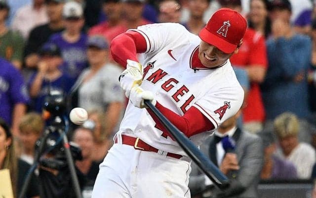 【MLB】大谷翔平、HRダービー1回戦敗退も“打球速度トップ”　500フィート超6本は史上最多