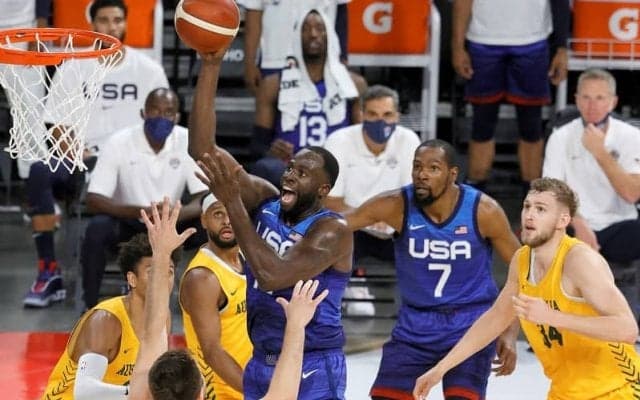 前半終盤に2ケタ点差をつけるもアメリカ代表がオーストラリア代表に敗れて2連敗