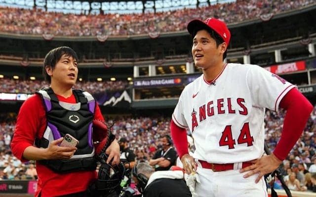 【MLB】大谷翔平の超特大弾は「やっぱり爽快です」　水原通訳が“特等席”で体感したHRダービー