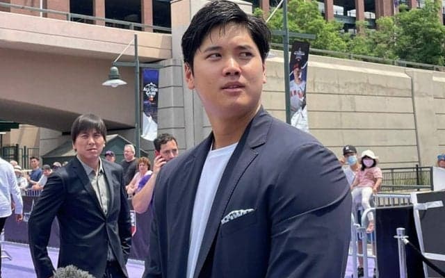 【MLB】大谷一問一答　球宴レッドカーペットショーに照れ笑い「得意ではない。楽しめたら」