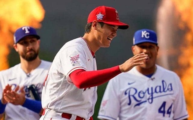 【MLB】大谷翔平の155m弾　着弾の瞬間とらえたネット裏映像に米戸惑い「何が起きたんだ？」