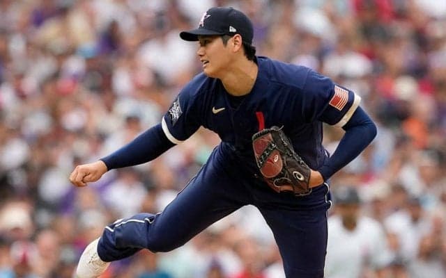 【MLB】大谷翔平、HR競争翌日に160キロ超連発　球宴リアル二刀流に米衝撃「歴史的だ」