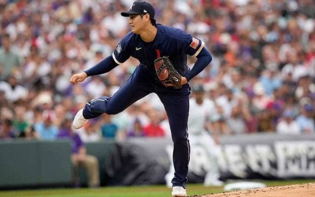 【MLB】大谷翔平、球宴で160km連発　日本のファン興奮「カット気味の100マイルはおかしい」