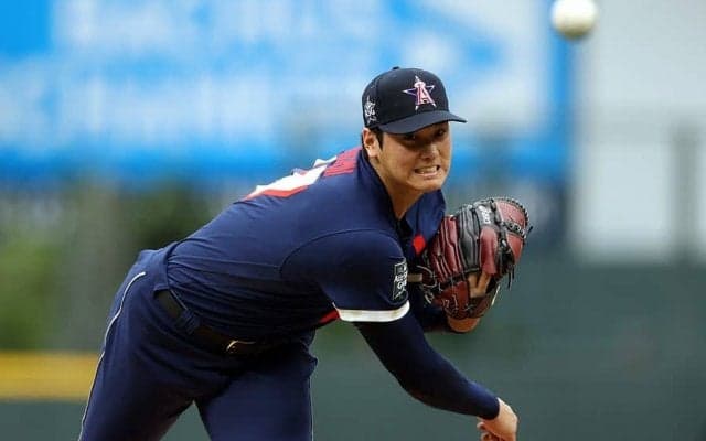 【MLB】大谷翔平、1回完全で日本人2人目の勝利投手　史上初二刀流、ア・リーグ8連勝