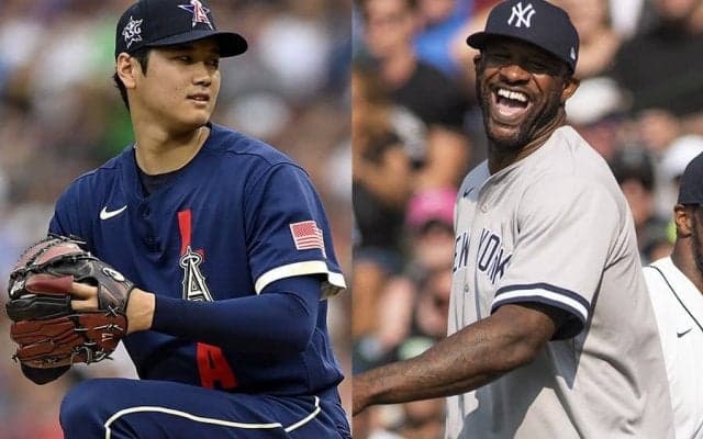 【MLB】大谷翔平と通算251勝サバシア氏の「奇跡の2ショット」　夢叶う笑顔の2人に米祝福