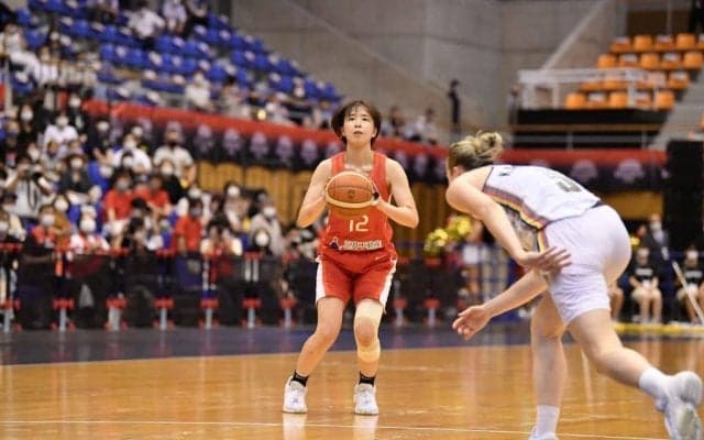女バス日本代表、堅守速攻で世界6位ベルギー代表破る