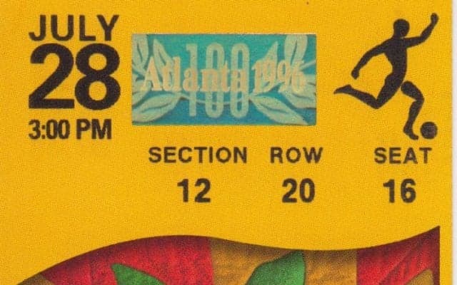 後藤健生の「蹴球放浪記」連載第67回「なぜに私がスペイン人？」の巻(1)1996年アトランタ五輪「マイアミの奇跡」の現場で