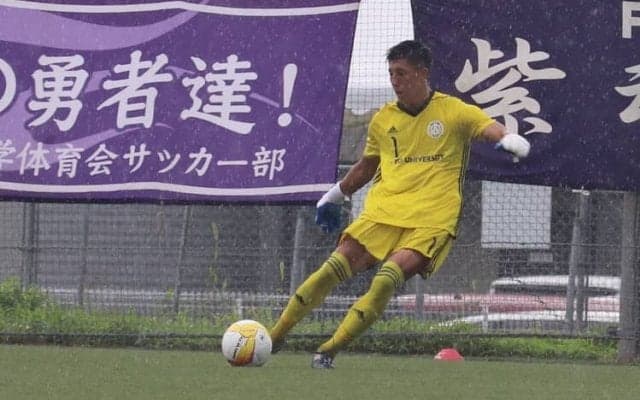 [男子サッカー]１部首位の明大にＰＫ戦で勝利！準々決勝に駒を進める！