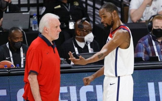 ポポヴィッチHCの頼みの綱はデュラント「もしKDが辞退したら泣いて懇願した」