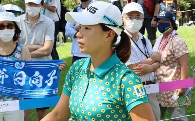 3か月半ぶり国内戦の渋野日向子、暫定83位で予選落ち濃厚　悪夢の4連続ボギーにうつむく