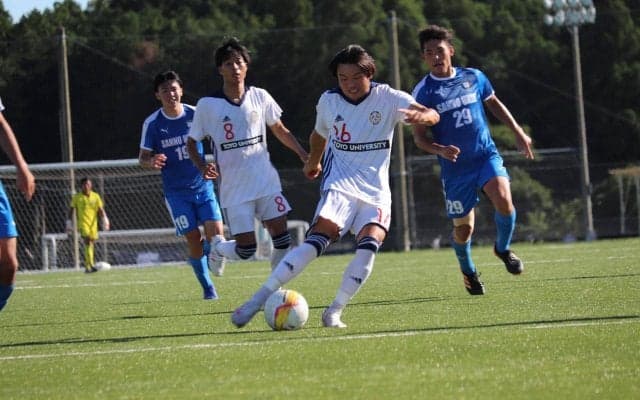 [男子サッカー]産能大に１－２、全国大会の出場権はお預け