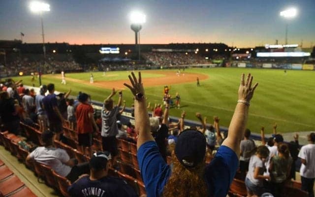 バックネットに激突…から反動使ってウルトラC　奇跡の捕球は“10点満点”