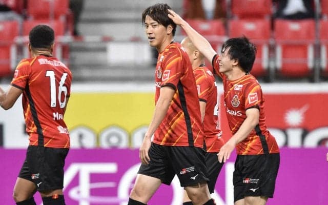 名古屋に痛手…FW山﨑凌吾が左足首じん帯断裂で戦線離脱
