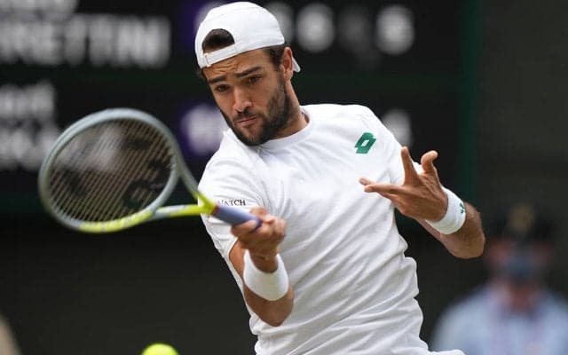 ベレッティーニ、ウィンブルドン準優勝も太もものケガで東京五輪を欠場