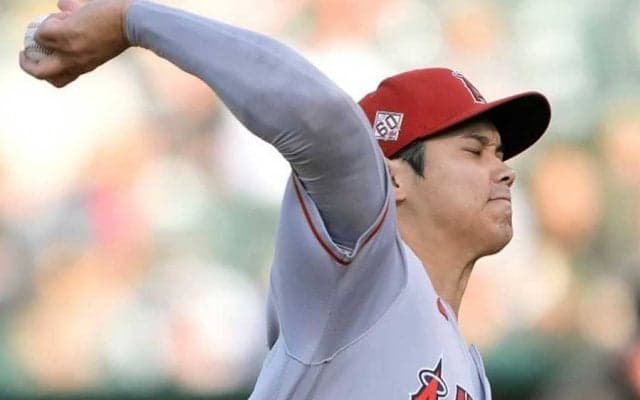 【MLB】大谷翔平、6回無失点も5勝目お預け→右翼守備　打撃は弾丸二塁打、救援陣4失点で敗戦